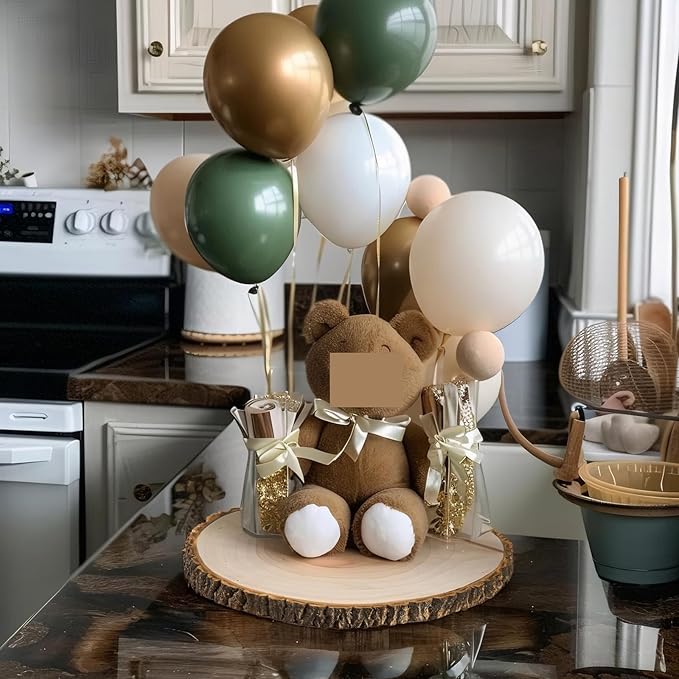 2 pcs Large Wood Slices for Centerpieces 11-12 inches Wood Rounds for Tables Decor Rustic Wood Circles for DIY Crafts and Wedding Decor Round Wooden Discs Rustic Wedding Centerpiece