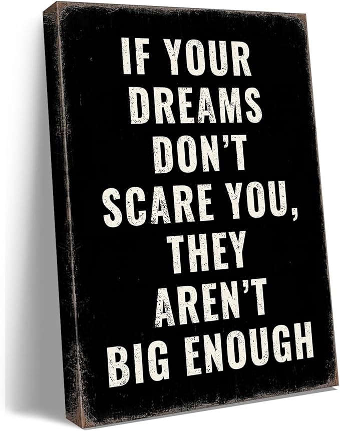 Ploceiny Motivational Canvas Wall art for Classroom,inspirational wall decor for office,Masculine canvas for Home Decor, Gym Posters Decorations, Office Quotes Gifts Wall Art A-388