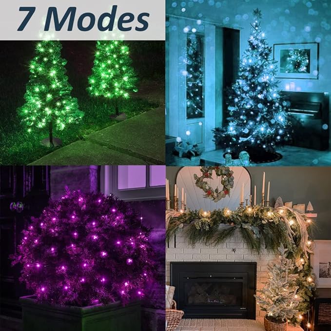 Mocalido 20ft Color Changing Globe String Lights Indoor, Hanging Colored Lights for Bedroom 30 LED USB Powered with Remote, Fairy Lights Classroom, Camping Tent Decor