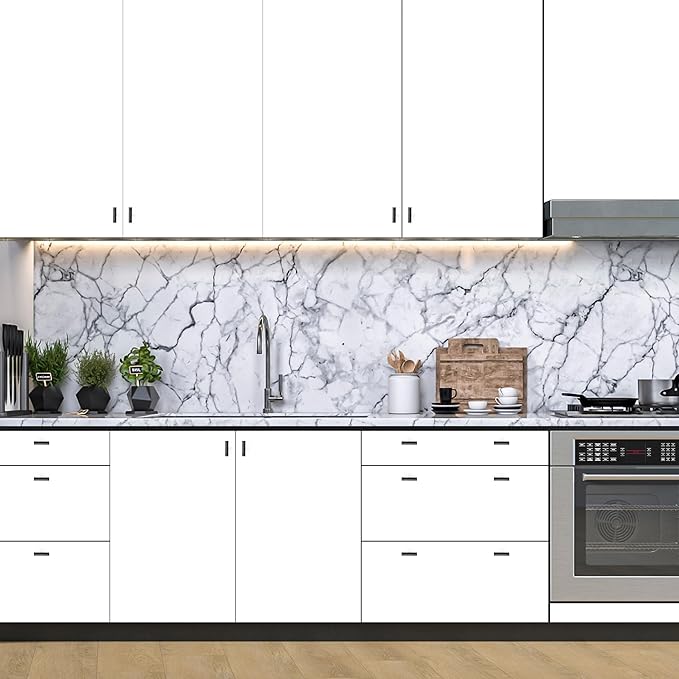 20 Pack Matte Black Cabinet Knobs - Kitchen Cabinet Knobs Black Cabinet Pulls for Kitchen Cabinet Drawer Stainless Steel Dresser Knobs for Cabinet Hardware 2in Length Single Hole T Bar