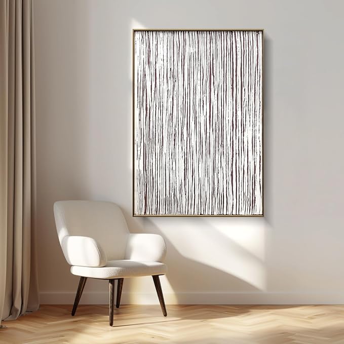 BrightA Bedroom Wall Decor Above Bed Wall Art for Bedroom Decor Wall Canvas Aesthetic Wall Art Handmade Paintings 27.6"x39.3"