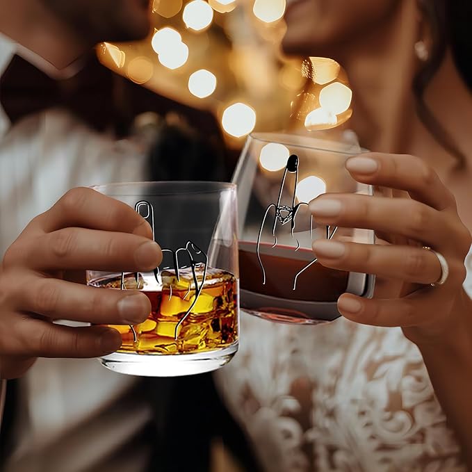 Engagement Gifts for Couples - Wedding Gifts, Unique Engagement Gift, Bridal Shower gifts, Cool Couple Gift for Newlywed Mr and Mrs Him and Her