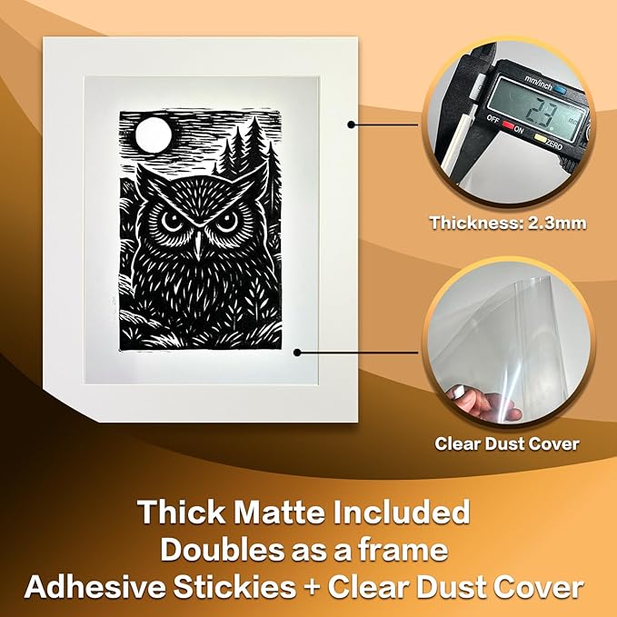 Caelumis Vintage Wall Art Decor Prints Black And White Pictures Posters For Farmhouse Living Bedroom Bathroom Room kitchen Handmade Unframed (Owl 12x16in)