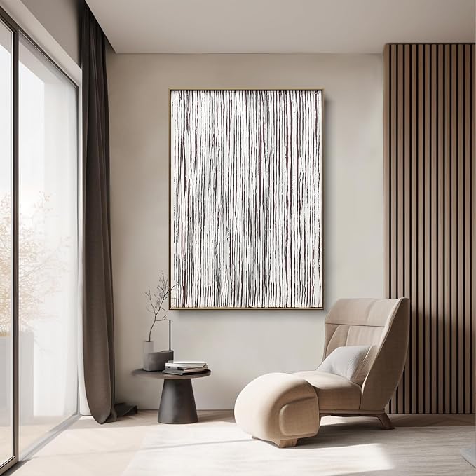 BrightA Bedroom Wall Decor Above Bed Wall Art for Bedroom Decor Wall Canvas Aesthetic Wall Art Handmade Paintings 27.6"x39.3"