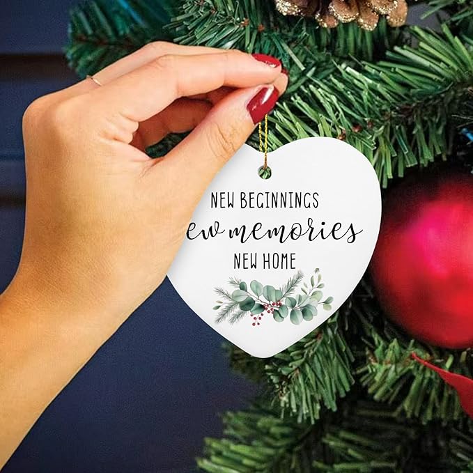 House Warming - Housewarming Gifts for New House - Gifts for Home Housewarming Gift Ideas for Women New Home Owners Gift Ideas - Heart Hanging Plaque