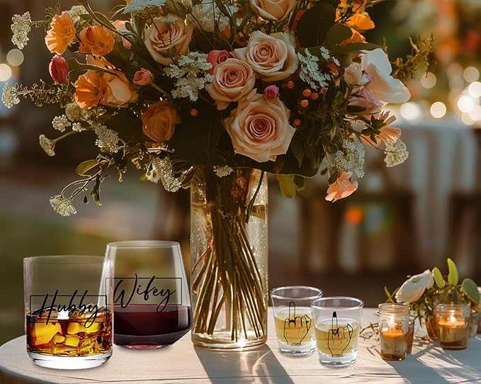 Wedding Gifts for Couples 2025 - Unique Engagement Wedding Gifts for Newlywed Couples Mr and Mrs Him and Her【Memory Box Set】 Cool Couple Wishes for Couples Wife Husband