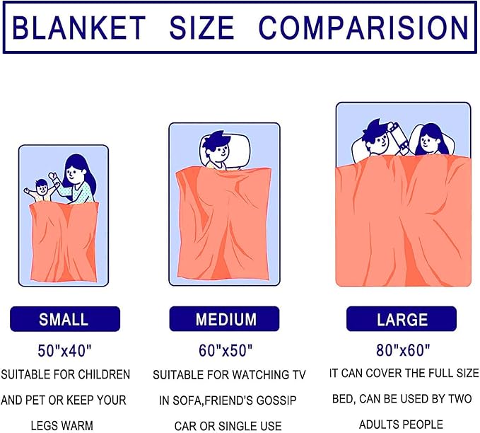 Boho Blanket for Women Kids Adults Flannel Decor Soft Ethnic Pattern Throw Blankets for Couch Travel Nap 60x50 inch