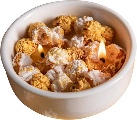 Popcorn Bowl Aromatherapy Scented Candle