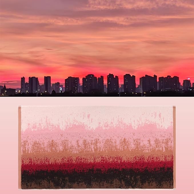 SEMAXE Luxury Bath Towel for Bathroom, 100% Cotton Towel with Hanging Loop and Smart Tag, Soft & Absorbent, Gift Box Packaging,1 Pc Colored Towel, 55" L x 27" W