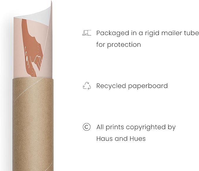 HAUS AND HUES Astrology Posters and Celestial Hands on Sides Decor - Room Decor and Spiritual Posters and Prints, Sun and Moon Wall Art Astrology Wall Decor, Boho Artworks (Unframed 16x20)