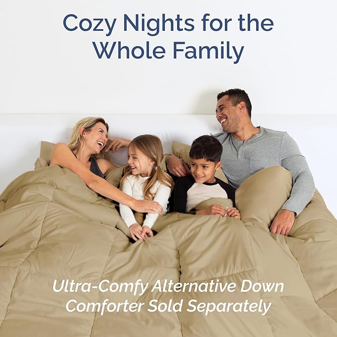 Queen Size 4 Piece Sheet Set - Comfy Breathable & Cooling Bed Sheets Set - Hotel Luxury Bedding for Women, Men, Kids, Teens, Boys & Girls - Deep Pockets, Ultra-Soft, Wrinkle Free - Oeko-Tex - Beige