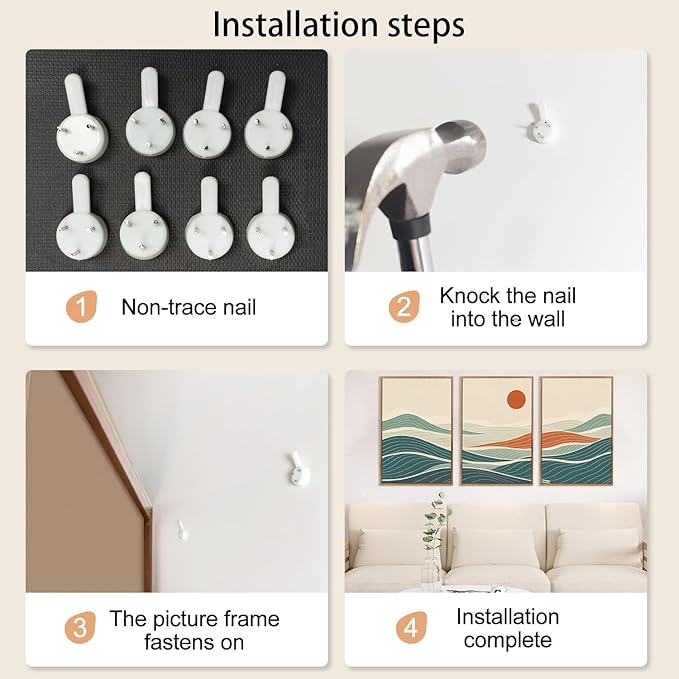 CHDITB Beach Sunrise Framed Canvas Wall Art Set, Ocean Waves Wall Decor, Coastal Artwork Spiritual Painting, Minimalist Modern Coastal Art Prints For Living Room, Bedroom, Office 24"x36"x3