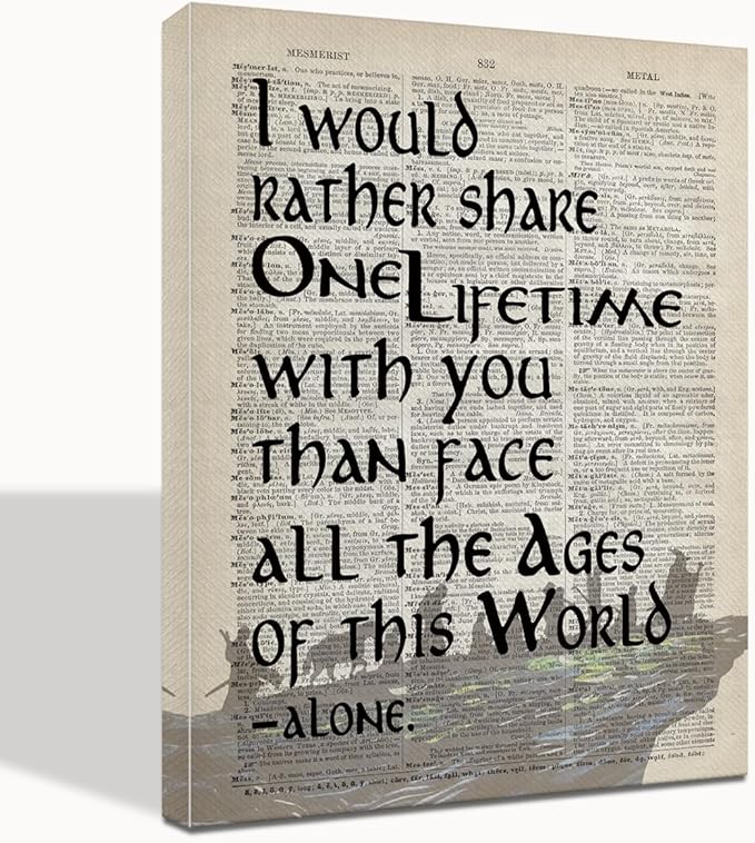 Lord of the Rings Gifts: Framed Arwen Poster - 16x20 inch Wall Art Decor for LOTR Fans