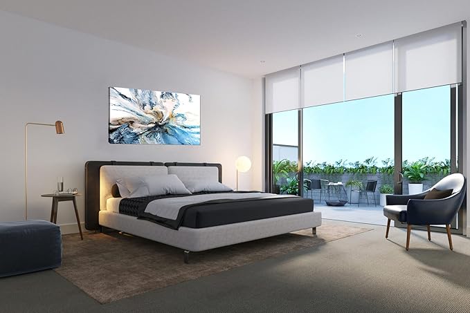 DZL Art A74975 Large Abstract Canvas Wall Art For Living Room Decoration Abstract Watercolor Picture Canvas Prints Painting for for Office Wall Decor Home Decorations