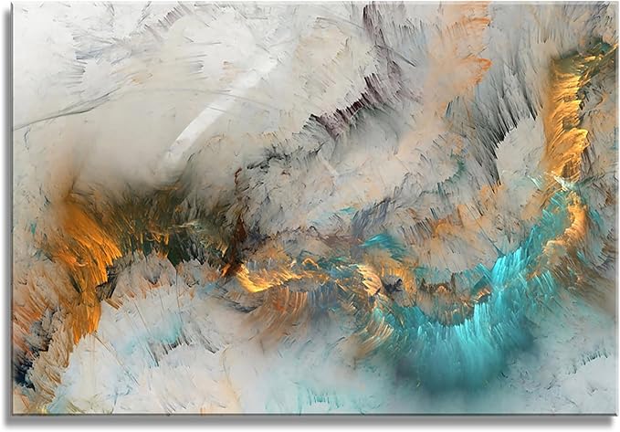 XXMWallArt FC3281 Abstract Canvas Wall Art Fancy Paint Canvas Print Painting Artwork for Living Room Bedroom Kitchen Home and Office Wall Decor