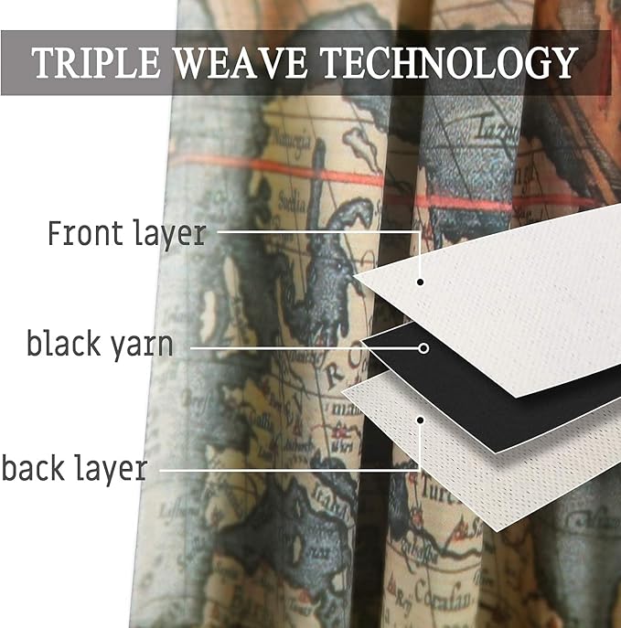 Jekeno Galaxy Planet Blackout Curtains Outer Space Universe Nebula Stars Starry Sky Decor for Kids Boys Bedroom Living Room Darkening Grommet Window Drapes 2 Panel Set, 52"x63"