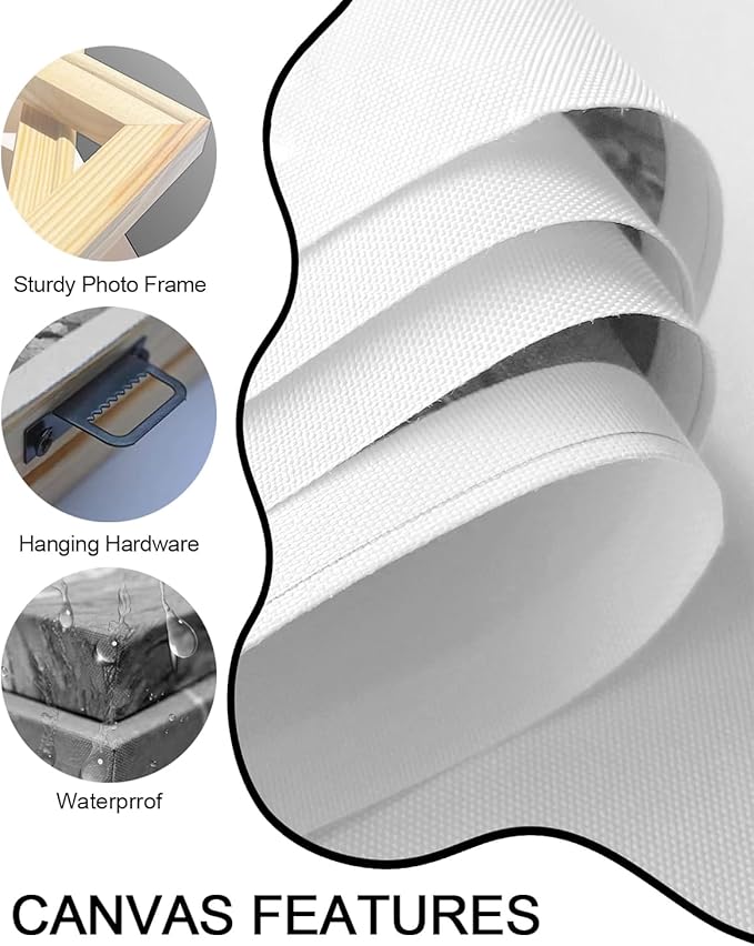 Trendy Newspaper Style Wall Art 12x16 Vintage Do It For The Plot Canvas Prints Decor Waterproof Fade-Resistant Black and White Wall Art for Apartment Bathroom Funny Retro Wall Decor for Bedroom