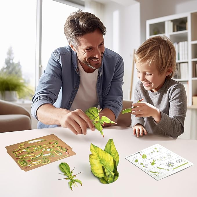 3D Paper Puzzle, Eco-Friendly Educational Learning Puzzles for Kids 7years+