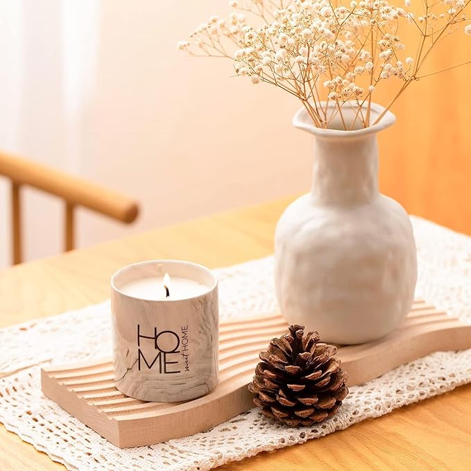 FreeJac Home Decoration New Home Gift for Home Sweet Home Decor Housewarming Gift for Women Men Friend House Warming Decoration Party New Homeowner Gifts for Someone Moving Away Scented Candle 6oz