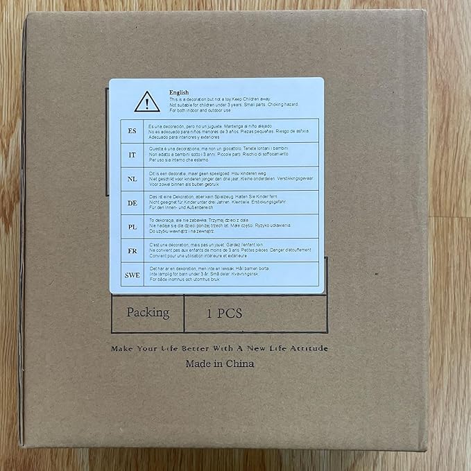 HAUCOZE 3pcs Christmas Figurine Decor Tree Statue Modern Sculpture Home Gifts Table Centerpiece Crafts Ceramic Arts 5.9inch