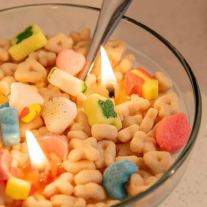 Magic Gem Charms Cereal Bowl Scented Candle