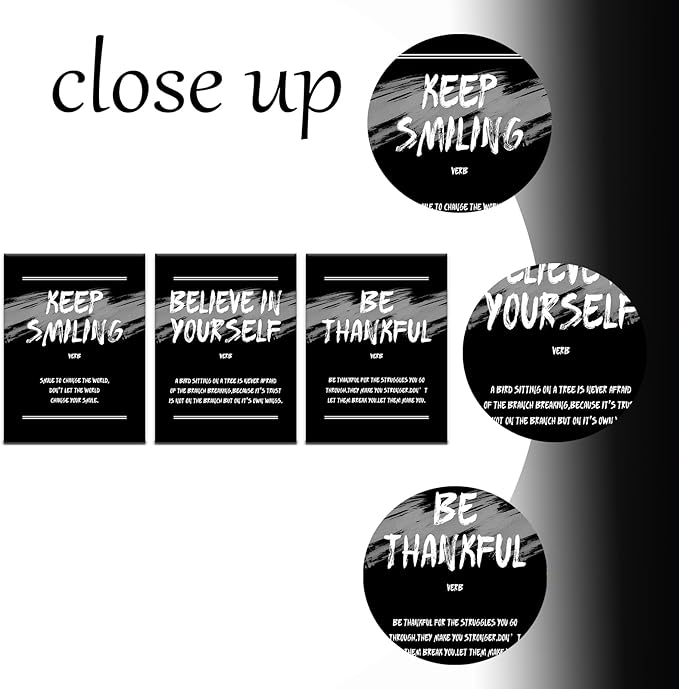 Inspirational Canvas Wall Art Office Decor Motivational Entrepreneur Quotes Poster Print Sign Artwork Picture Painting for Modern Home Bedroom Bathroom Gym Stretched and Framed [36''W x 16''H]