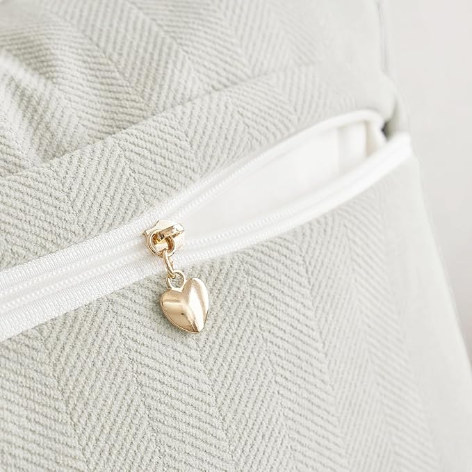 MIULEE Pack of 2 Cream White Decorative Lumbar Pillow Covers 12x20 Inch Soft Chenille Luxurious Couch Throw Pillows Farmhouse Cushion Covers with Elegant Design for Sofa Bed Living Room Home Decor