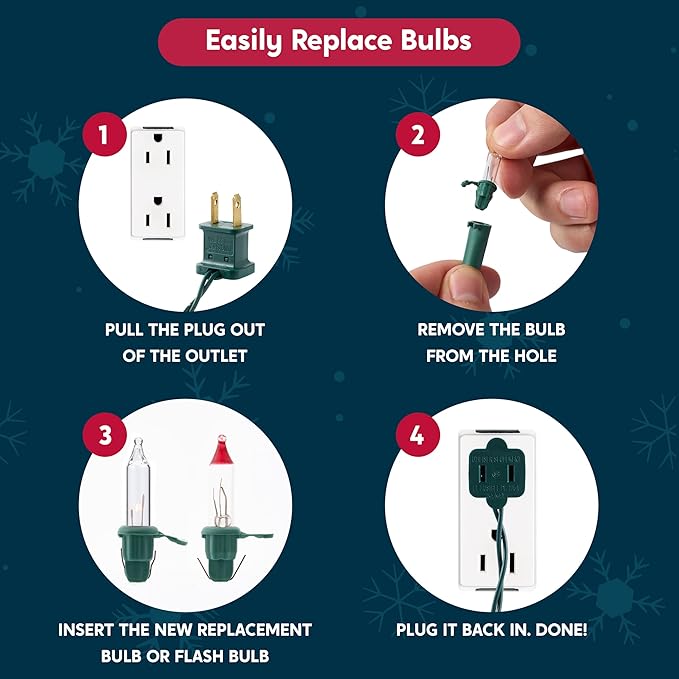 Joiedomi Clear Christmas String Lights Indoor,100 Count Mini Warm White Fairy Light,21.4 FT Lighting Decor for Patio Dorm Classroom Bedroom Holiday Wedding Party Garland Birthday Festival,Green Wire