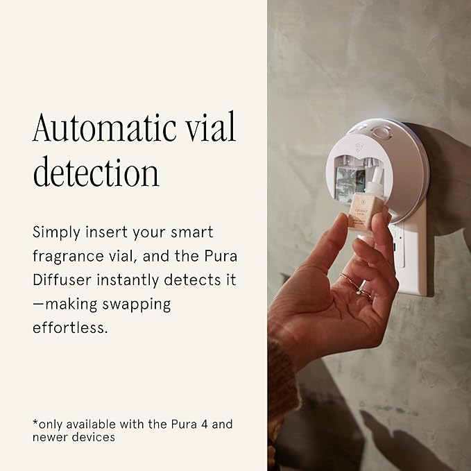 Pura & Brooklyn Candle Studio Home Scent Refill - Smart Air Diffuser - Up to 120-Hours of Luxury Fragrance per Refill - Home Essential - Clean & Safe Diffuser Fragrance - 2 Pack, Tulum