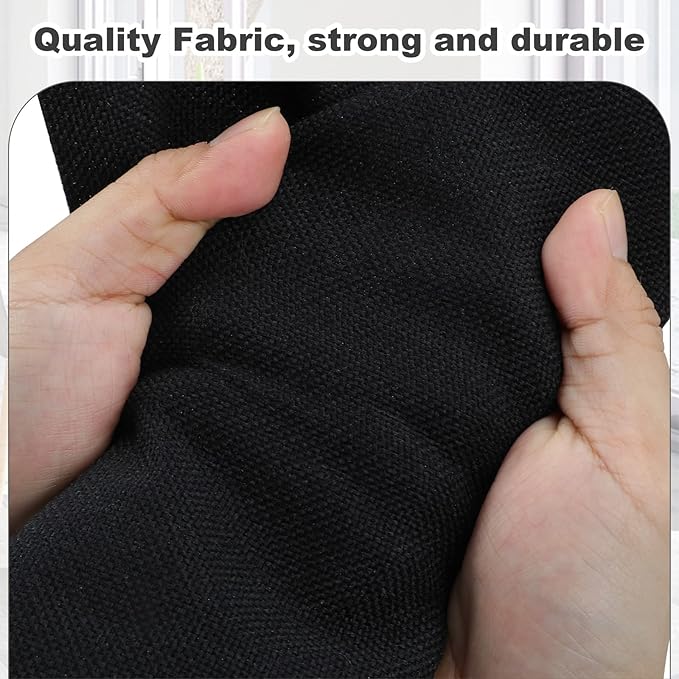 Medium 15" 21 Quart Collapsible Stackable Storage Bins with Lids, 5 Packs Black Foldable Fabric Closet Storage Boxes with Lids, Lidded Heavy-duty Linen Baskets(15x11x8)