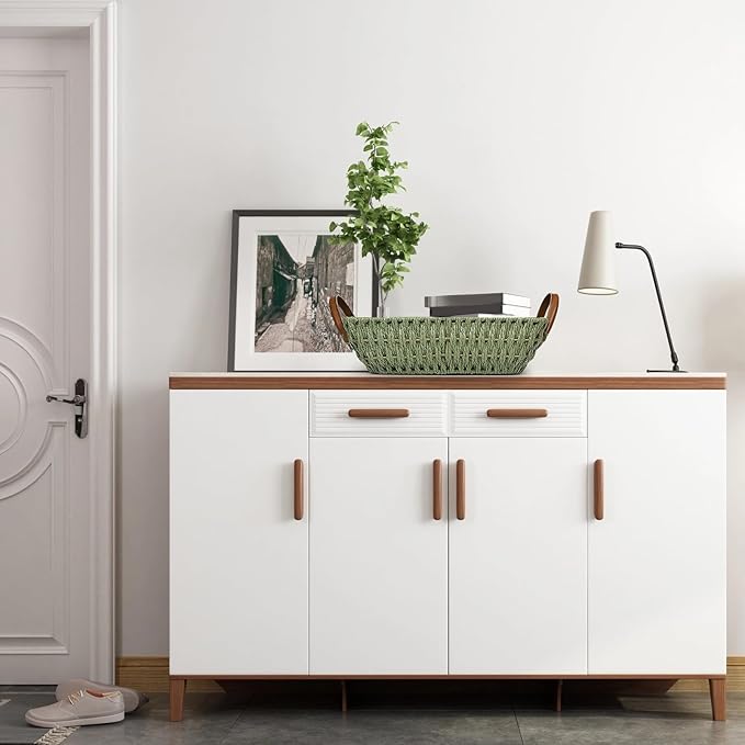 Paper Rope Woven Toilet Paper Basket, Small Wicker Storage Baskets for Organizing with Handles, Bedroom Decor Baskets Toilet Tank Shelf Storage Bins (Set of 2, Green)