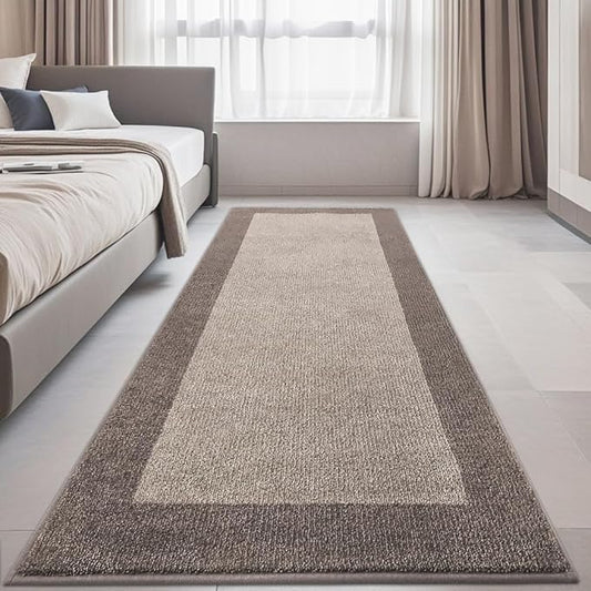 Machine Washable Kitchen Rug 32" x 84", Non Slip Kitchen Mat for Floor, Absorbent Entrance Runner Rug for Bedroom, Hallway, Bathroom, Door (Roll Packing)