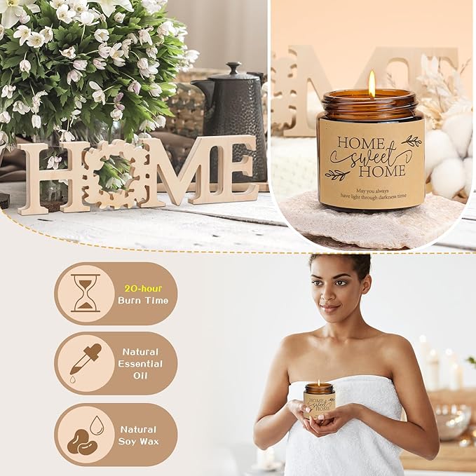 House Warming Gifts New Home,Housewarming Gift,New Home Gifts Ideas,Realtors Closing Gifts for Home Buyers,Home Sweet Home Bamboo Serving Board for Couple Women Men