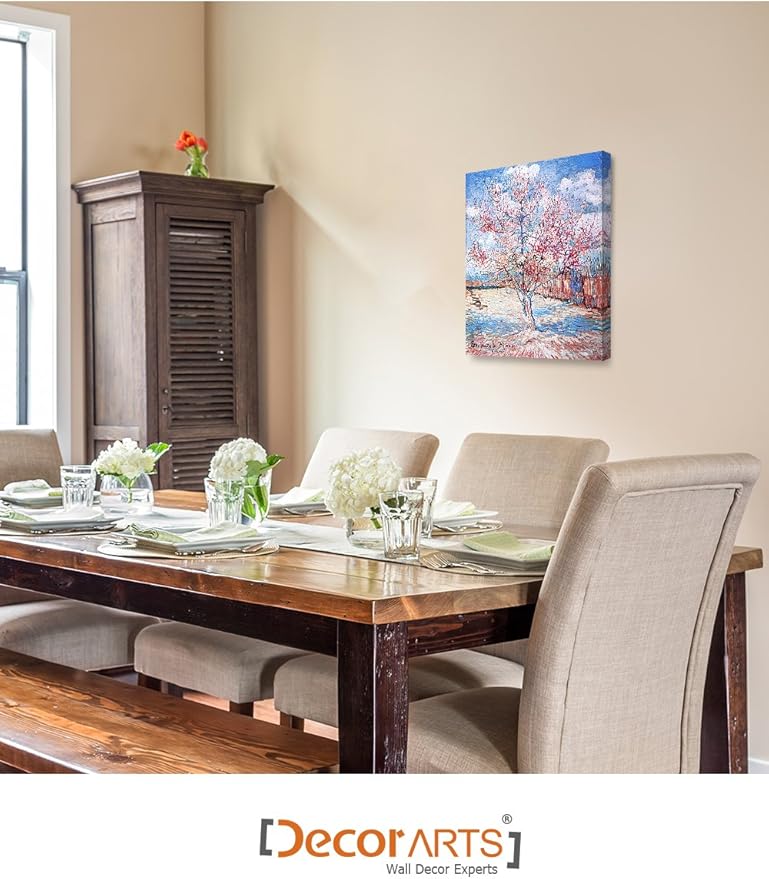 DECORARTS - Reminiscence of Mauve. Vincent Van Gogh Reproductions. Giclee Print for Wall Decor. 16x20