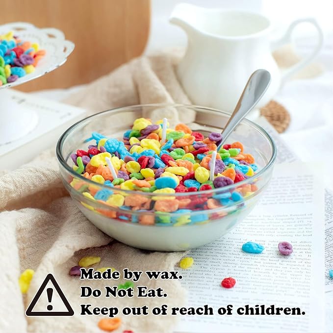 Fruity Cereal Bowl Scented Soy Candle