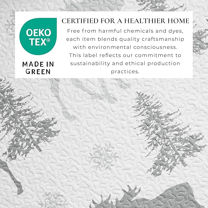 Lodge Bedspread King Size Quilt with 2 Shams. Cabin 3-Piece Reversible All Season Quilt Set. Rustic Quilt Coverlet Bed Set. Wilderness Collection (Moose - Grey)