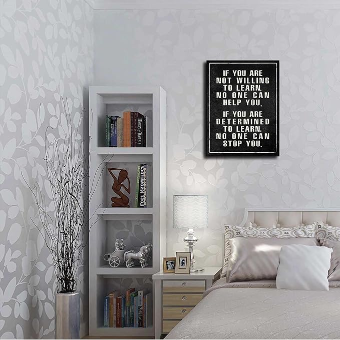 Inspirational Office wall art Motivational posters for home decor Positive Quotes wall prints Encouragement Gifts Positive Sayings for Wall Decor preppy room wall decor A-288