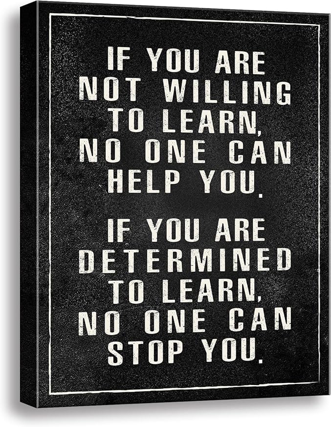 Inspirational Office wall art Motivational posters for home decor Positive Quotes wall prints Encouragement Gifts Positive Sayings for Wall Decor preppy room wall decor A-288