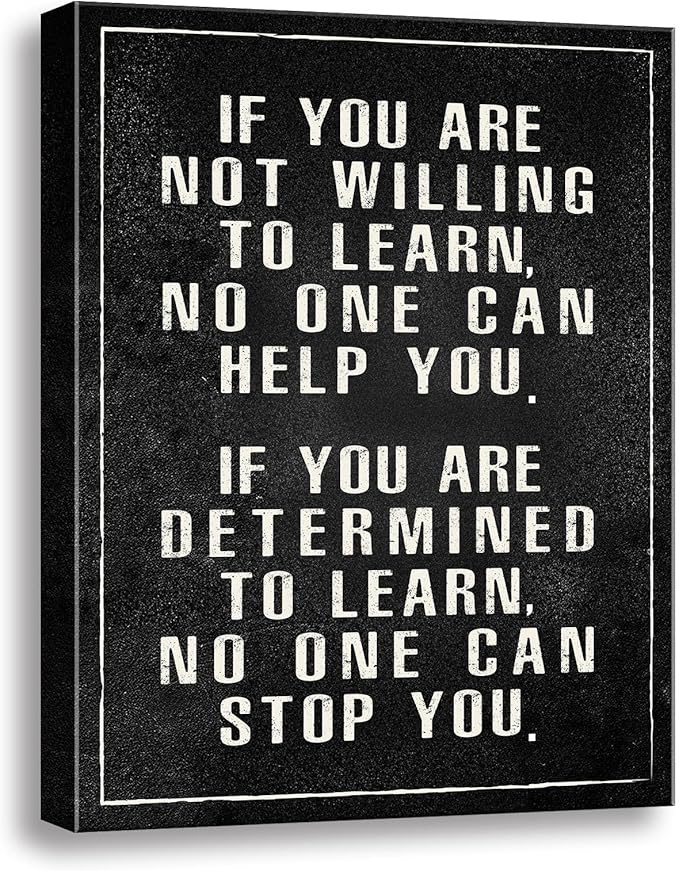 Inspirational Office wall art Motivational posters for home decor Positive Quotes wall prints Encouragement Gifts Positive Sayings for preppy wall decor A-407