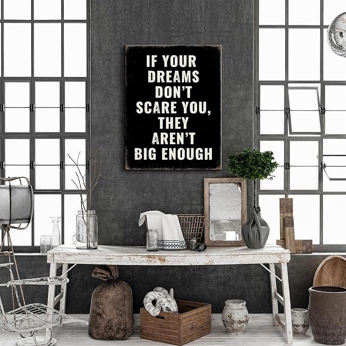 Ploceiny Motivational Canvas Wall art for Classroom,inspirational wall decor for office,Masculine canvas for Home Decor, Gym Posters Decorations, Office Quotes Gifts Wall Art A-388