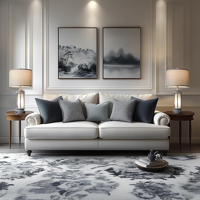 Rustic Table Lamp for Bedroom Living Room with 2 USB Ports, Farmhouse Vintage Nightstand Lamp 25'' with Light Green Glass Nightlight, Antique Retro Desk Lamp for Entryway, 2 Bulbs Included