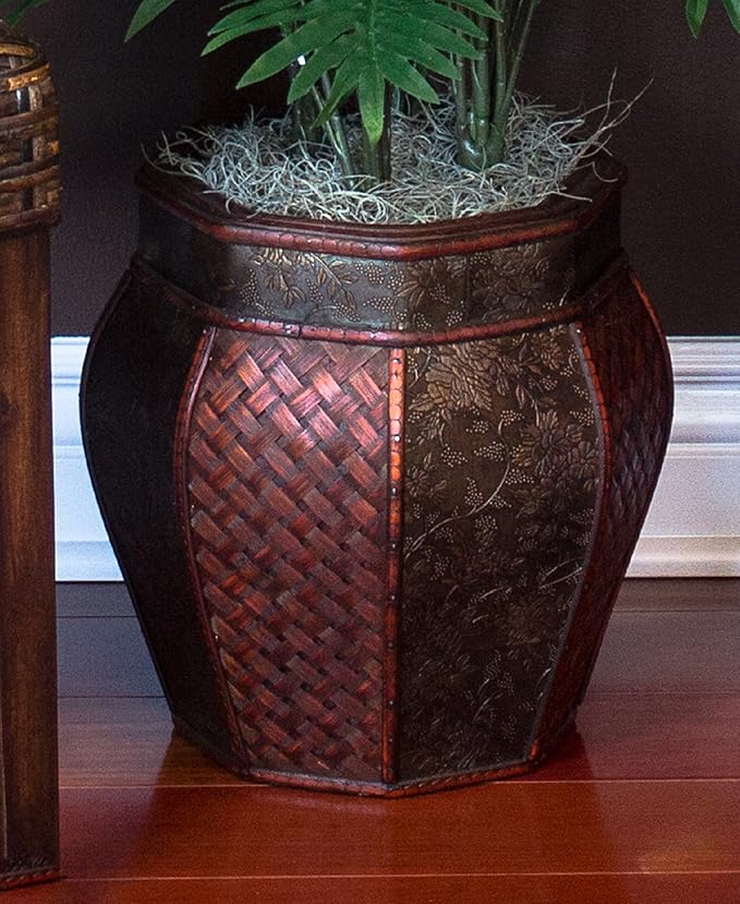 Nearly Natural Areca Palm with Vase Silk Plant, 38" x 27" x 25"