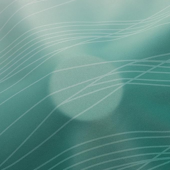 Estelar Textiler Green and Greyish White Gradient Blackout Curtains 102 Inches Long for Bedroom, Thermal Insulated Full Room Darkening Ombre Gray Grommet Drapes for Living Room, 52Wx102L, 2 Panels