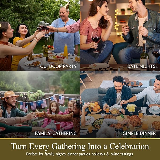 Lynn & Liana Luxury Charcuterie Board with 4-Piece Cheese Knife Set, Corkscrew & Bottle Opener Gift Set, Expandable Bamboo Cheese Board, Wedding Gift, Housewarming, Birthday, Bridal Shower