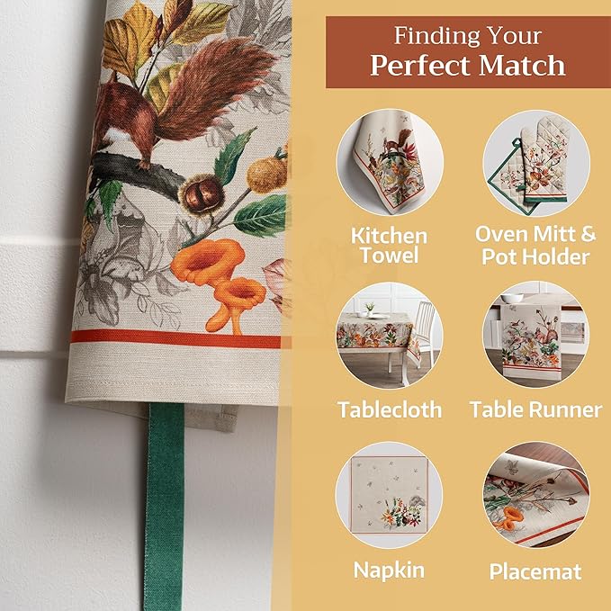 Maison d' Hermine 100% Cotton Apron for women with Pocket Kitchen Chef Apron for Men Cooking Gardening Server Waitress