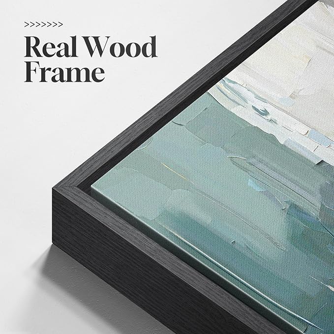 Large Framed Colorful Abstract Wall Art for Living Room, Set of 2 Canvas Prints Paintings Artwork for Walls, Modern Bright Multicolor Pictures for Hallway Bedroom Office Wall Decor 24x36