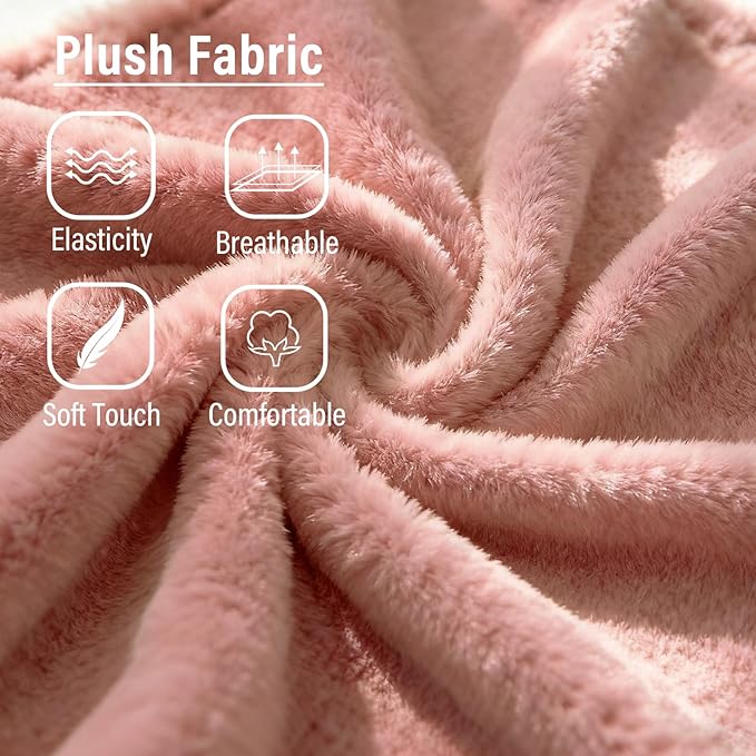 Lazy Chair with Ottoman, Modern Chair with Folding Footrest, Lounge Accent Chair, Comfortable Reading Chair, Oversized Armchairs for Bedroom, Study, Living Room(Plush Pink)