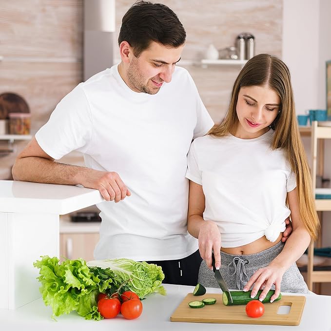 Wedding Gifts Bridal Shower Gifts for Bride and Groom Engagement Gifts for Couple 2025 Valentines Day Present for Husband and Wife Newlywed Marriage,Best Wedding Favors Engraved Bamboo Cutting Board