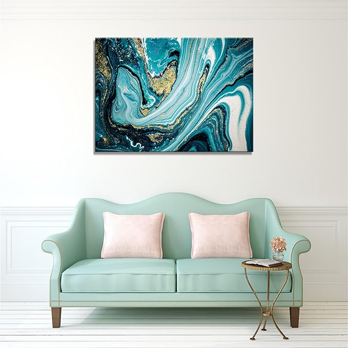 XXMWallArt FC2781 Abstract Texture Wall Art Marble Vortex Canvas Prints Painting for Living Room Bedroom Kitchen Home and Office Wall DecorWall Decor Home Decor