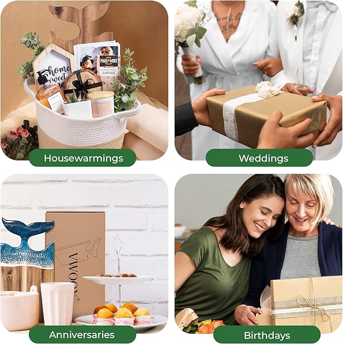 Acacia Wood Cutting Board with Ocean Resin Art, 14.9”x7.9”, Includes Stand & Loofah, Handcrafted Charcuterie Cheese Board & Serving Platter, Great for Décor, Housewarming, Weddings (Whale Tail)